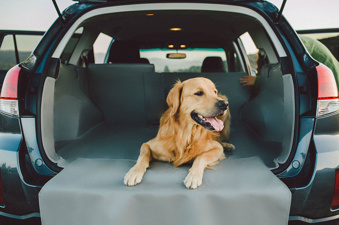 Custom Cargo Liner with Bumper in 2016 Subaru Outback